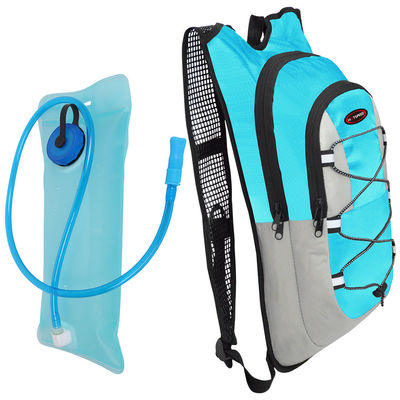 Polyester revêtement de montagne sport sac à eau hydratation sac à dos avec vessie d'eau