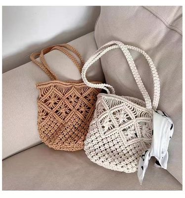 OEM/ODM Acceptable sac à main en crochet avec ceinture d'épaule douce pour les filles sur la plage