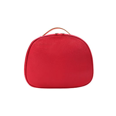 Maquillage cosmétique couleur solide imperméable PU sac cosmétique pour les voyages et les articles de toilette
