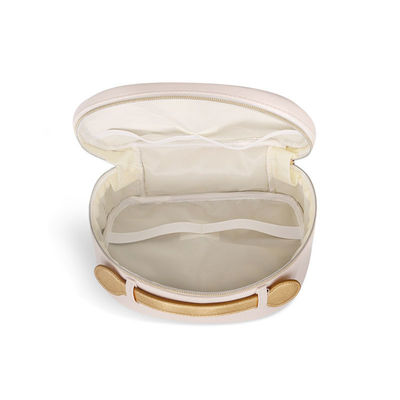 Maquillage cosmétique couleur solide imperméable PU sac cosmétique pour les voyages et les articles de toilette