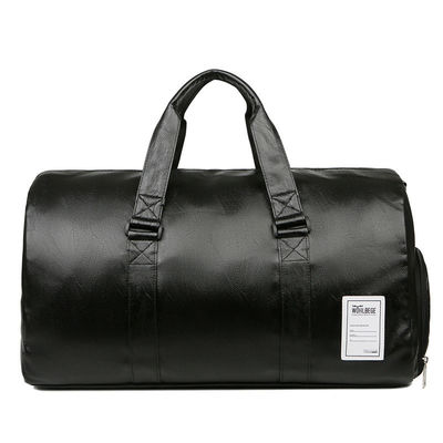 Sac à dos de voyage résistant à l'eau à l' extérieur avec un motif solide et une fermeture à fermeture éclair