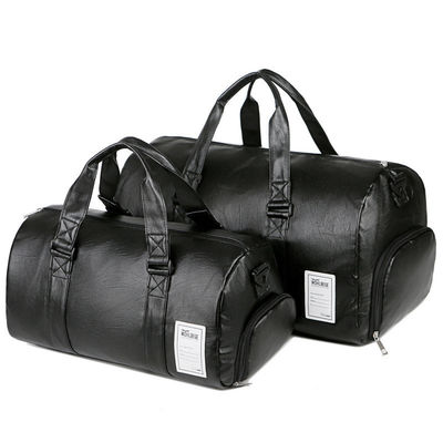 Sac à dos de voyage résistant à l'eau à l' extérieur avec un motif solide et une fermeture à fermeture éclair