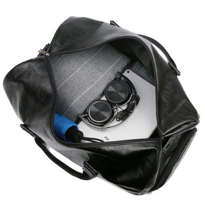 Sac à dos de voyage résistant à l'eau à l' extérieur avec un motif solide et une fermeture à fermeture éclair