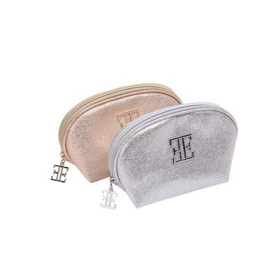 Sacs cosmétiques à logo personnalisé à haute valeur ajoutée sac de maquillage polyvalent portable avec fermeture à glissière