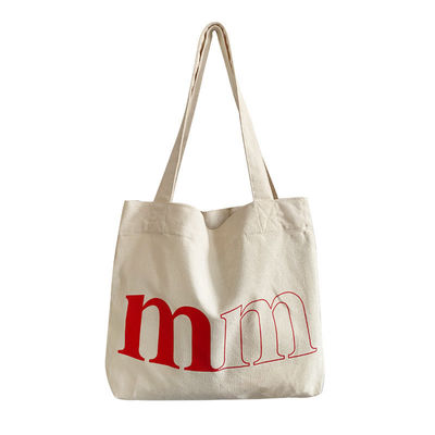Logo personnalisé Sac à lettres en toile pour printemps et été Sac à épaule vert