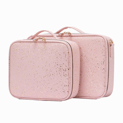 Sac cosmétique à motif solide pour couleur personnalisée Sac à main portable