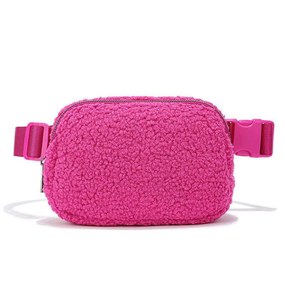 OEM/ODM Accepté Sac à ceinture Sherpa féminin mignon mode Berber Vêtement Fanny Pack