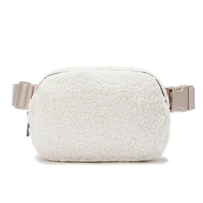 OEM/ODM Accepté Sac à ceinture Sherpa féminin mignon mode Berber Vêtement Fanny Pack