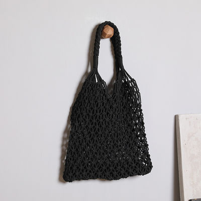 Matériau de revêtement en polyester 2024 Gros sac à main à crochet pour femmes