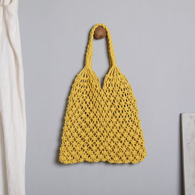 Matériau de revêtement en polyester 2024 Gros sac à main à crochet pour femmes