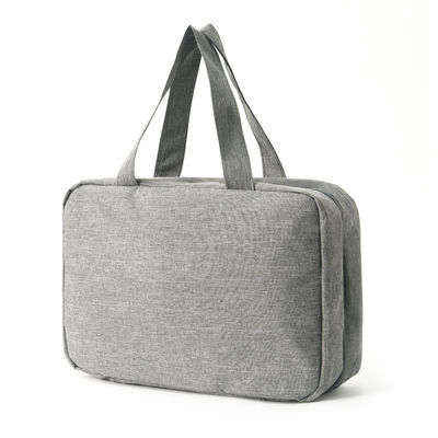 Sac de toilettes de voyage imperméable à l'eau polyester portable pour des options de couleurs personnalisées
