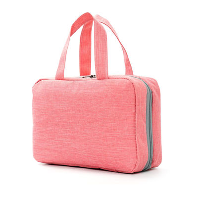 Sac de toilettes de voyage imperméable à l'eau polyester portable pour des options de couleurs personnalisées
