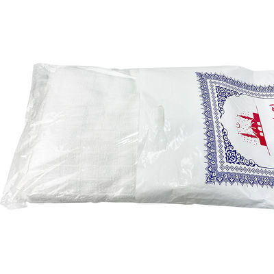 Polyester musulman de couleur blanche serviette Ihram pour hommes pour le Hajj/Ehram et autres Type de motif