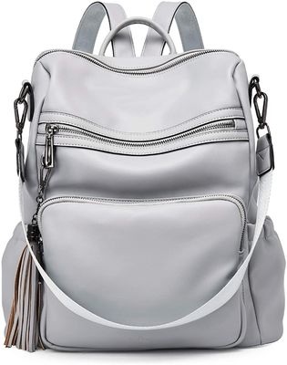 Style minimaliste Gros sac à épaule de mode pour femmes Logo personnalisé et tassel accepté