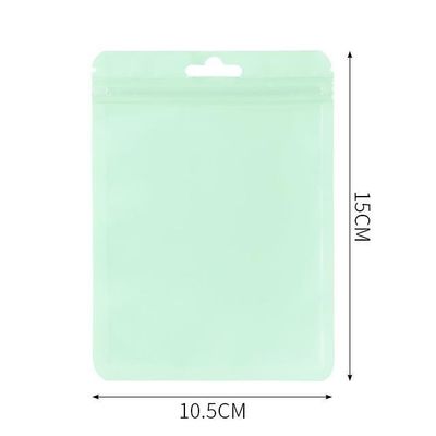 Sac transparent épaissi pour ranger facilement des pinceaux de maquillage aux couleurs personnalisées