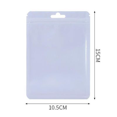 Sac transparent épaissi pour ranger facilement des pinceaux de maquillage aux couleurs personnalisées