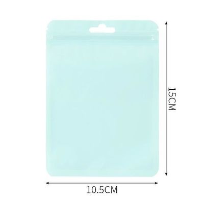 Sac transparent épaissi pour ranger facilement des pinceaux de maquillage aux couleurs personnalisées