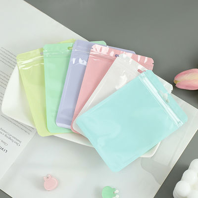 Sac transparent épaissi pour ranger facilement des pinceaux de maquillage aux couleurs personnalisées