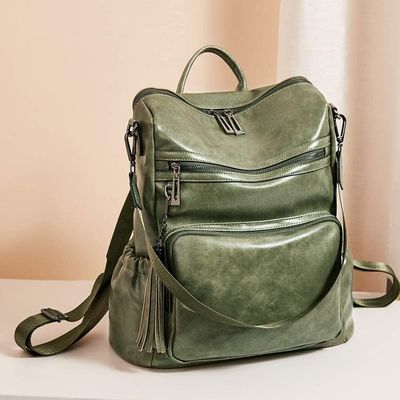 2021 Sac à dos féminin Corée Style Tendances Sac à dos féminin avec revêtement en polyester