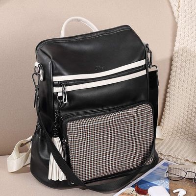 2021 Sac à dos féminin Corée Style Tendances Sac à dos féminin avec revêtement en polyester