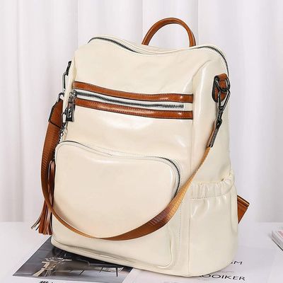2021 Sac à dos féminin Corée Style Tendances Sac à dos féminin avec revêtement en polyester