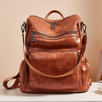 2021 Sac à dos féminin Corée Style Tendances Sac à dos féminin avec revêtement en polyester