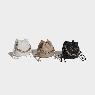2024 Design mode cuir corps croisé une épaule petit sac sac de seau sac pour femmes