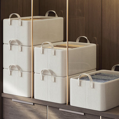 Organiseur de sac de rangement empilable de grande capacité pour la literie et les vêtements