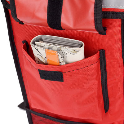 Sac à dos chauffé à plusieurs couches avec porte-gobelets pour emballage de boissons thermiques