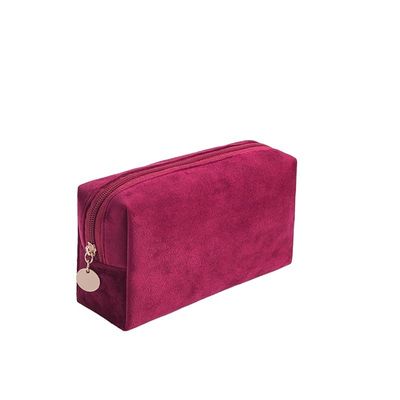 Sac en velours à boucle douce pour maquillage personnalisé et cadeaux personnalisés de demoiselles d'honneur