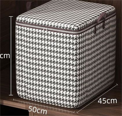 Large capacité de tissu pliable vêtements jouets panier de rangement en 80l pour la couleur personnalisée