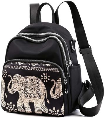 Coloris personnalisés Sac à dos petit sac à dos pour femmes filles Mini sac de jour en nylon multi-fonction sac scolaire de voyage