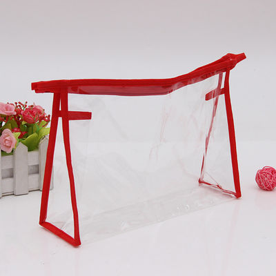 Sac de maquillage en vrac pour femmes PVC transparent imperméable à l'eau sac de toilette de voyage pour la vie quotidienne