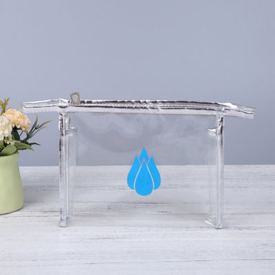 Sac de maquillage en vrac pour femmes PVC transparent imperméable à l'eau sac de toilette de voyage pour la vie quotidienne