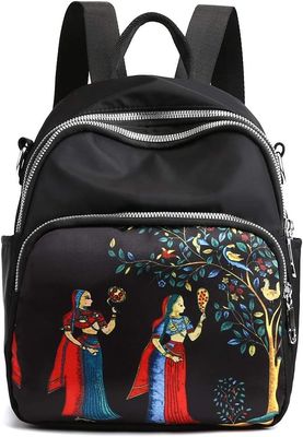 Sport sac à dos de loisirs quotidien pour femmes mignon sac à dos mini sac à main style cadre extérieur