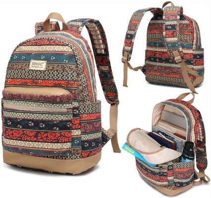 Sac à dos de voyage 2021 Sac à dos de toile vintage avec cadre extérieur de couleur personnalisée