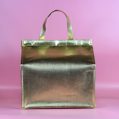 Logo personnalisé Accepté Cooler à repas isolé Sac rigide avec feuille d'aluminium Eco Friendly
