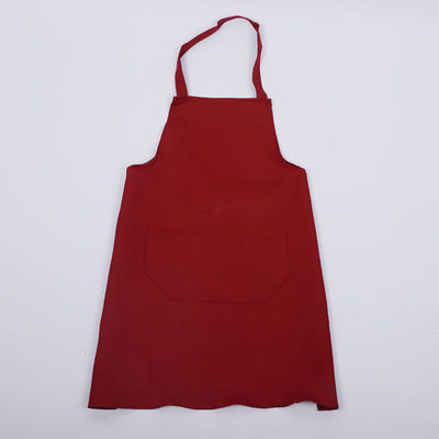 Polyester en coton noir, tablier de cuisine étanche pour la vie quotidienne, personnel de service