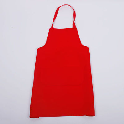 Polyester en coton noir, tablier de cuisine étanche pour la vie quotidienne, personnel de service