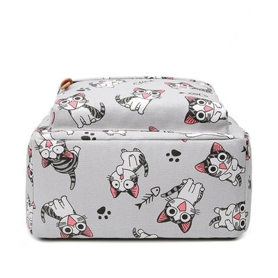 Sac scolaire pour enfants en nylon jardin d'enfants animé animal sac à dos avec sangles réglables