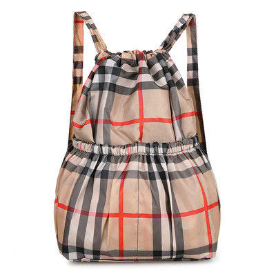Unisexe sac à dos compact de grande taille sac de voyage sans barres de tirage et design personnalisé
