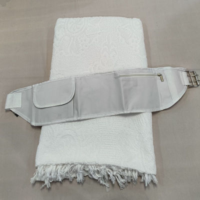 Accessoires de vêtements personnalisés Taille libre Ihram Hajj et Umrah avec ceinture Pour les hommes musulmans