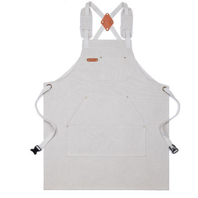 Gardienne Uniforme Chef imperméable tablier pour café Restaurants Cuisine en toile de coton