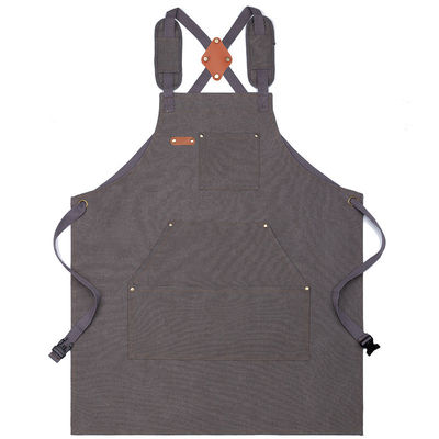 Gardienne Uniforme Chef imperméable tablier pour café Restaurants Cuisine en toile de coton