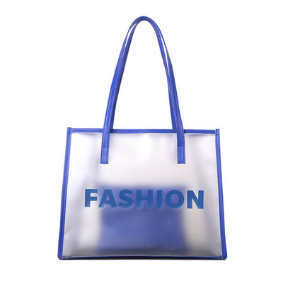 Logo Logo personnalisé Mode PVC sac à dos pour l'emballage transparent des produits