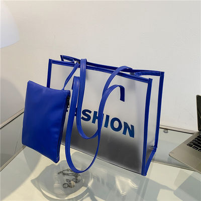 Logo Logo personnalisé Mode PVC sac à dos pour l'emballage transparent des produits