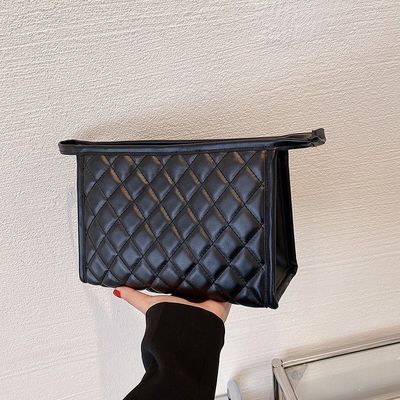 Sacs cosmétiques de voyage en tissu de polyester pour vos besoins de puffée puffer