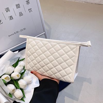 Sacs cosmétiques de voyage en tissu de polyester pour vos besoins de puffée puffer