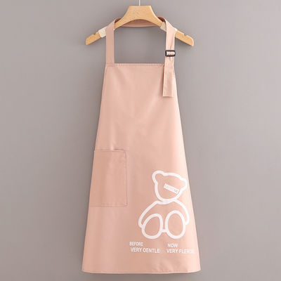 Type d'article Mode toile de polyester tissu épais coton tablier pour cuisine unisexe