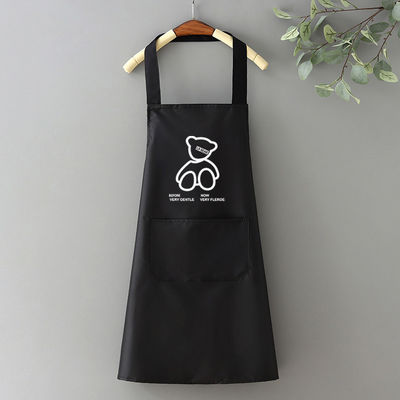 Type d'article Mode toile de polyester tissu épais coton tablier pour cuisine unisexe